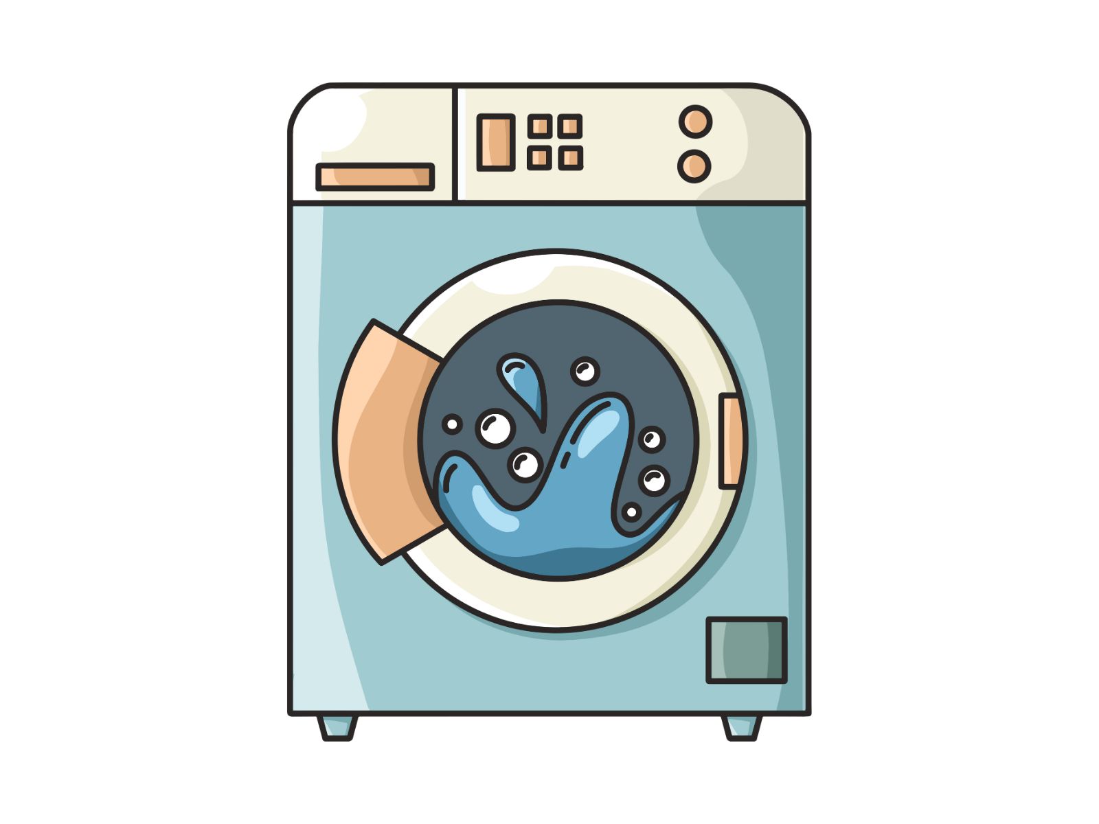 Washing machine graphic
